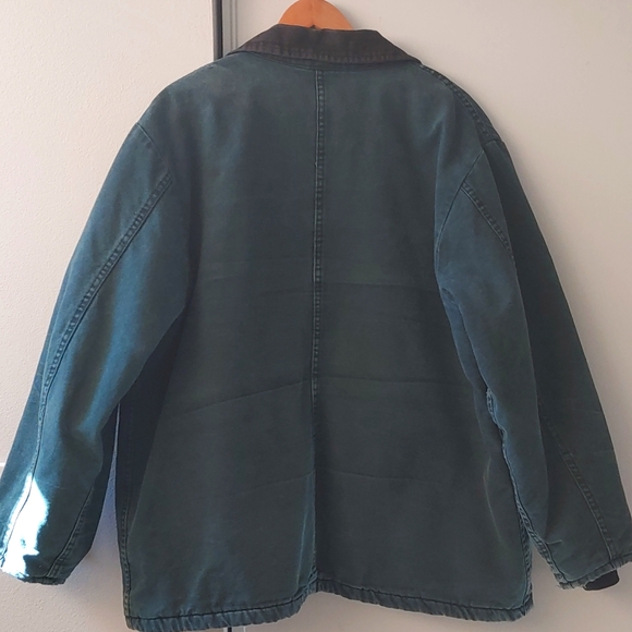 Vintage Dickies Wool Blanket Lined Work Chore Heavy-duty Canvas Jacket XL - Picture 11 of 16